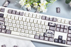Cute Raccoon Theme Side Print Keycap Set