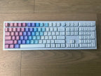 Cute Rainbow Starry Dream Gradient Keycap Set