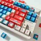 Cute Red Apple Pie Theme Keycap Set