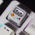 Cute Retro Arcade Artisan Resin Keycap - Shine-through