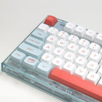 Cute Salmon Sushi Theme PBT XDA Keycap Set