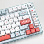 Cute Salmon Sushi Theme PBT XDA Keycap Set