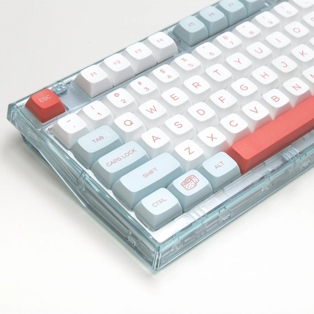 Cute Salmon Sushi Theme PBT XDA Keycap Set