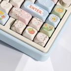 Cute Sheep Picnic Theme Animal Keycap Set