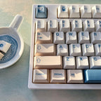 Cute Soy Milk Theme Keycap Set
