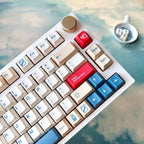 Cute Soy Milk Theme Keycap Set