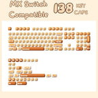 Cute Steamed Bread MOG Profile Keycap Set