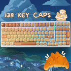 Cute Steamed Bread MOG Profile Keycap Set