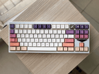 Cute Sunset Theme Gradient Artisan Keycap Set