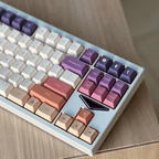 Cute Sunset Theme Gradient Artisan Keycap Set