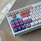 Cute Sunset Theme Gradient Artisan Keycap Set
