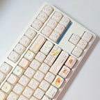 Cute Sweet Cat Bakery Theme Artisan Keycap Set