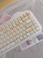 Cute Sweet Cat Bakery Theme Artisan Keycap Set