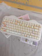 Cute Sweet Cat Bakery Theme Artisan Keycap Set