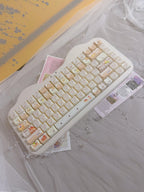 Cute Sweet Cat Bakery Theme Artisan Keycap Set