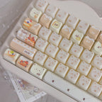 Cute Sweet Cat Bakery Theme Artisan Keycap Set