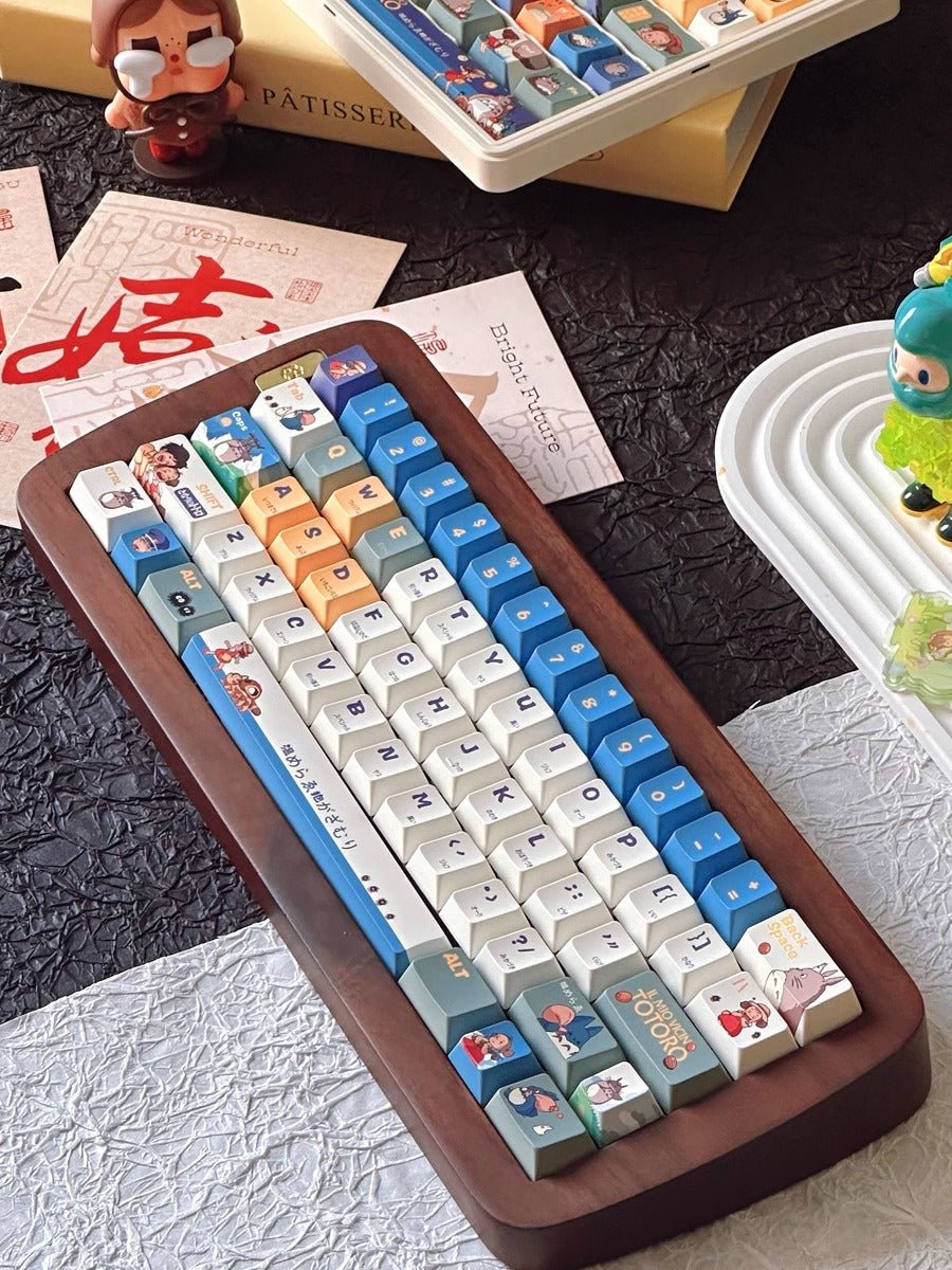 Cute Totoro Theme Studio Ghibli Keycap Set