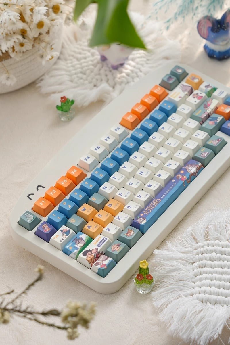 Cute Totoro Theme Studio Ghibli Keycap Set
