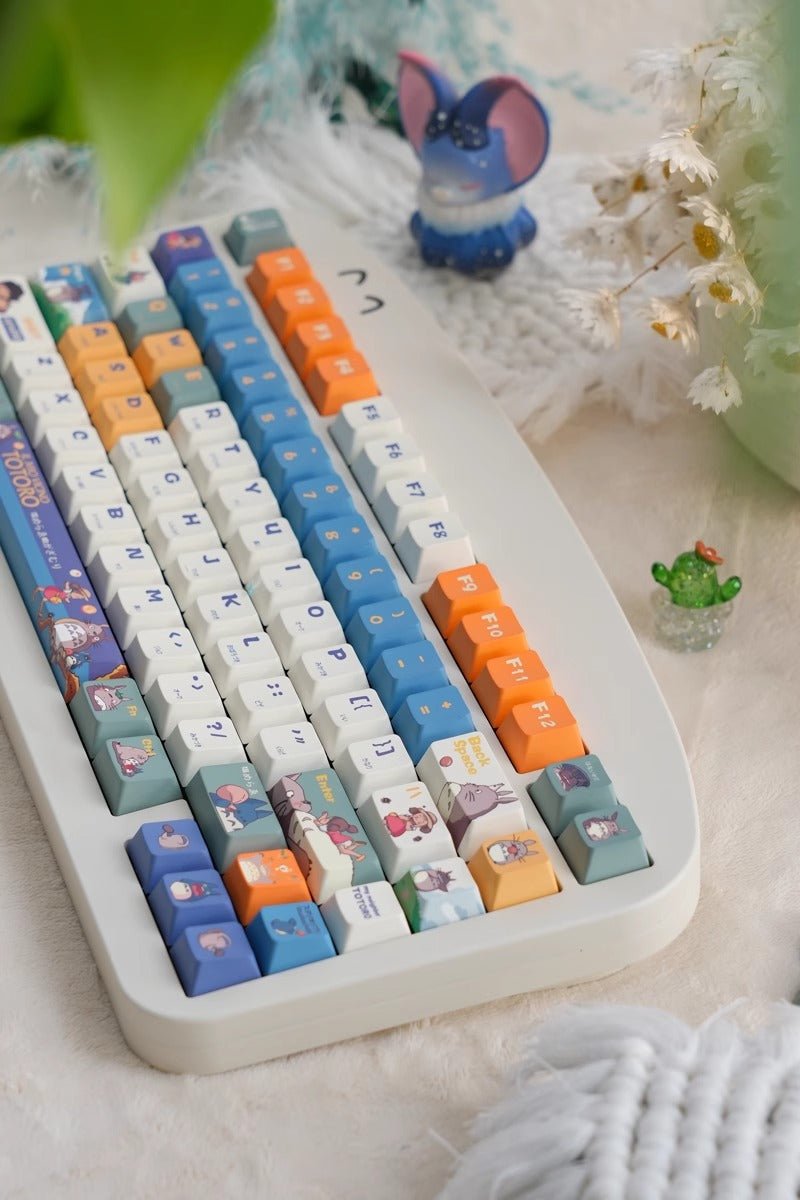 Cute Totoro Theme Studio Ghibli Keycap Set