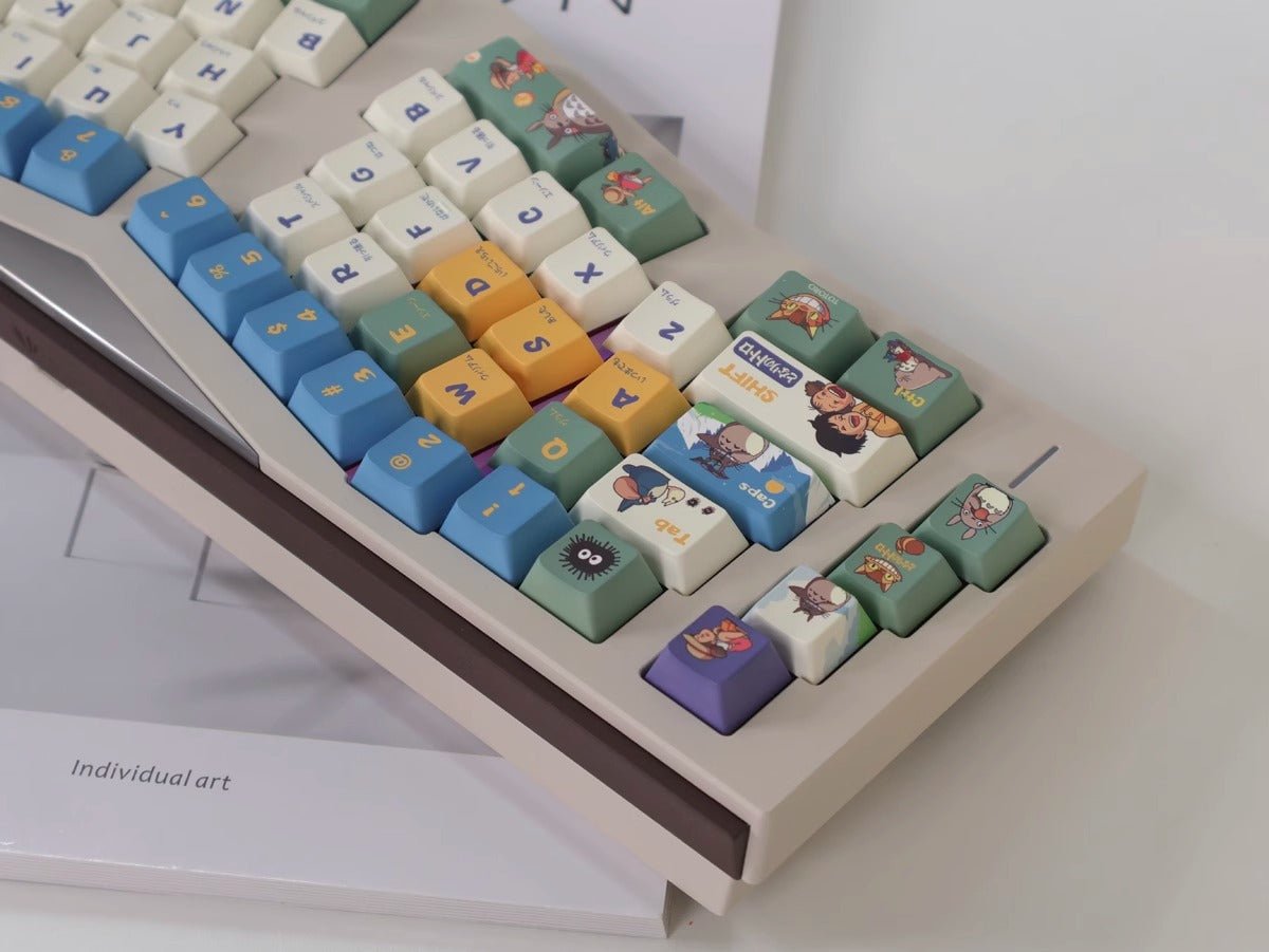 Cute Totoro Theme Studio Ghibli Keycap Set