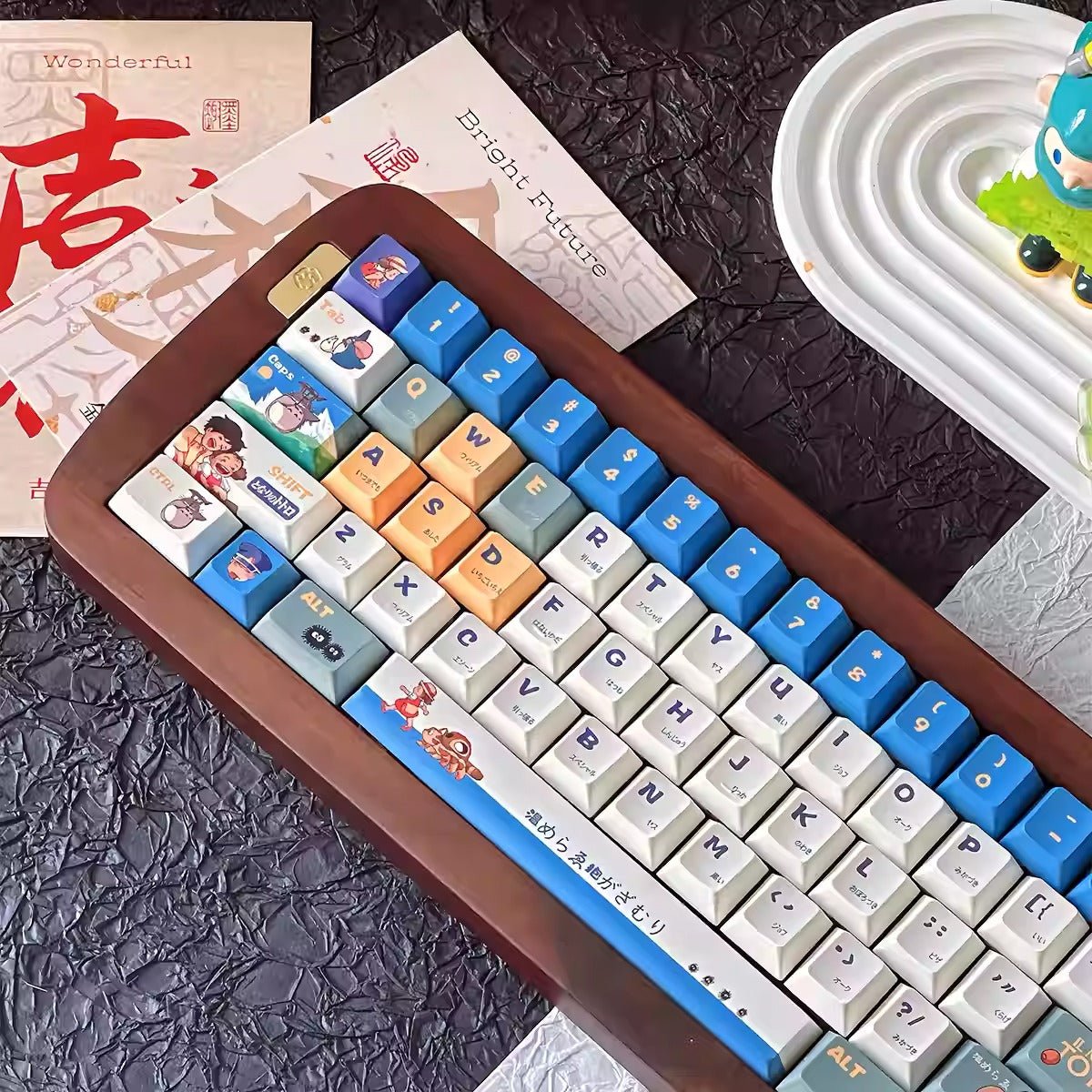 Cute Totoro Theme Studio Ghibli Keycap Set