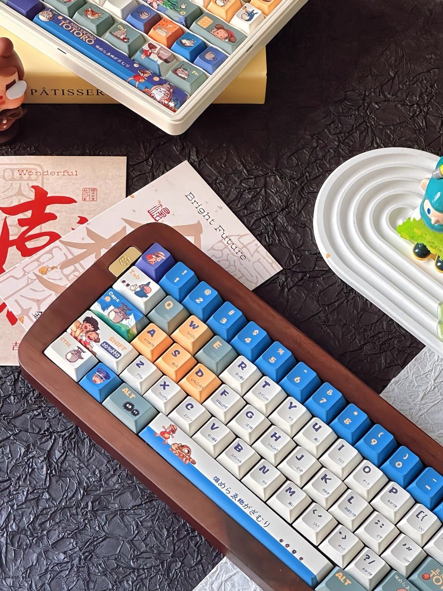 Cute Totoro Theme Studio Ghibli Keycap Set