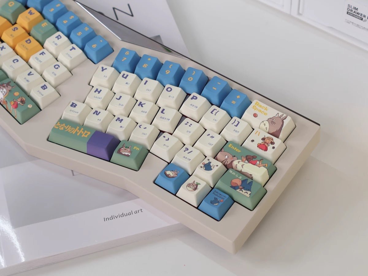Cute Totoro Theme Studio Ghibli Keycap Set