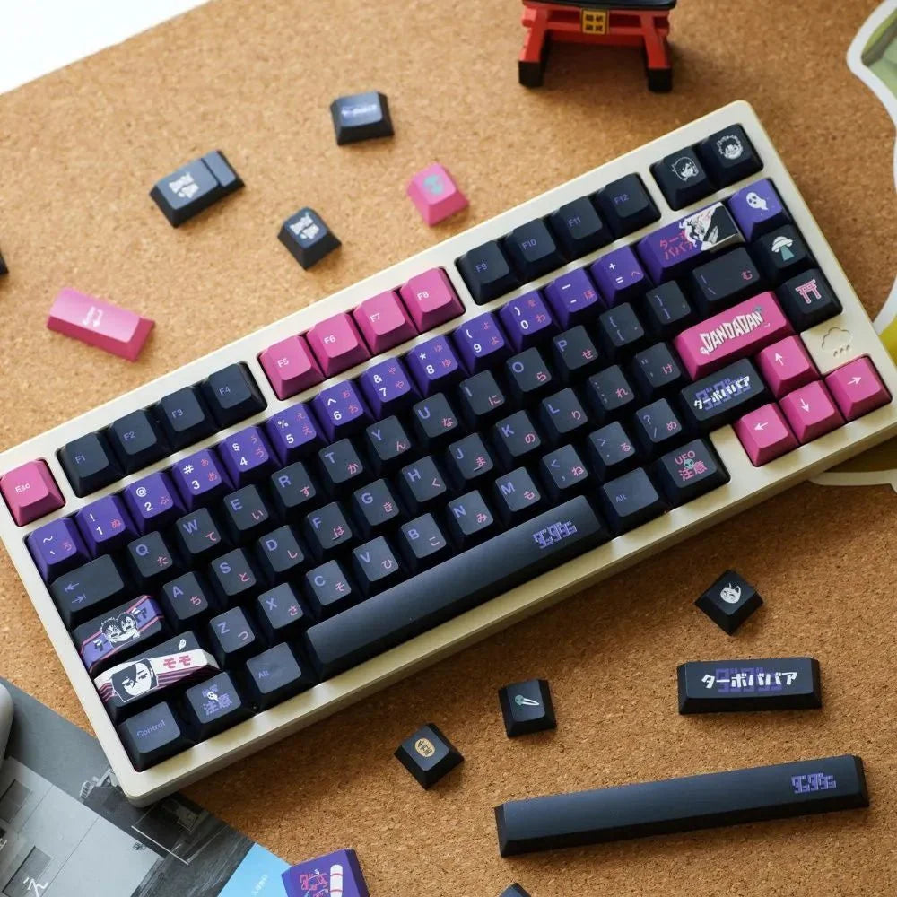 Dandadan Theme Artisan Anime Keycap Set