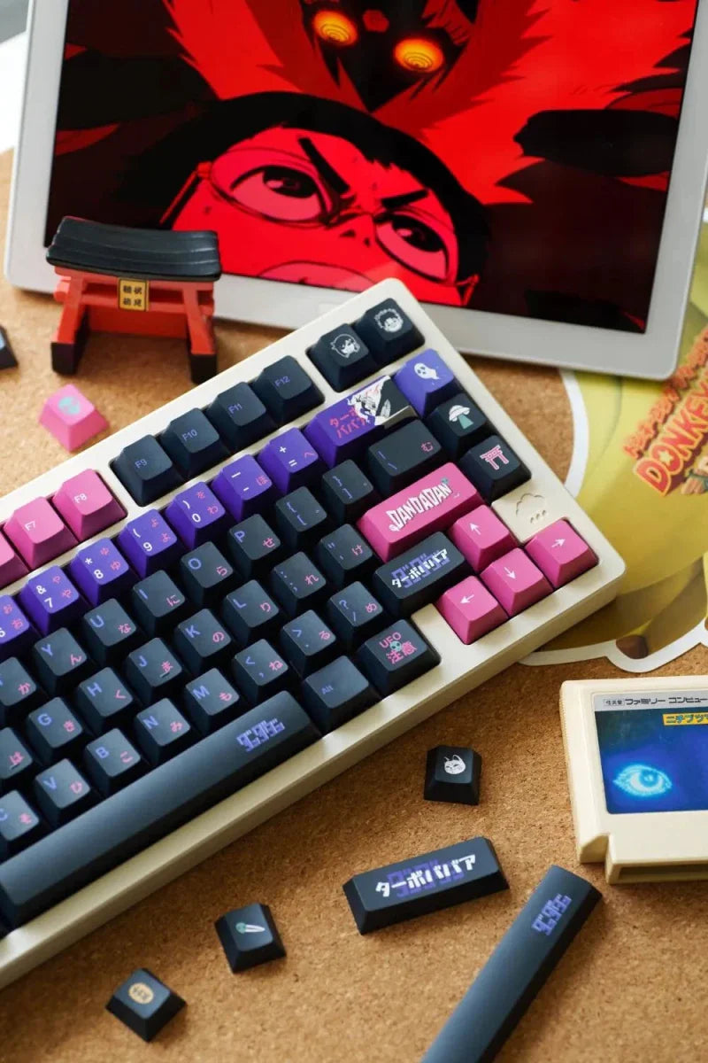Dandadan Theme Artisan Anime Keycap Set