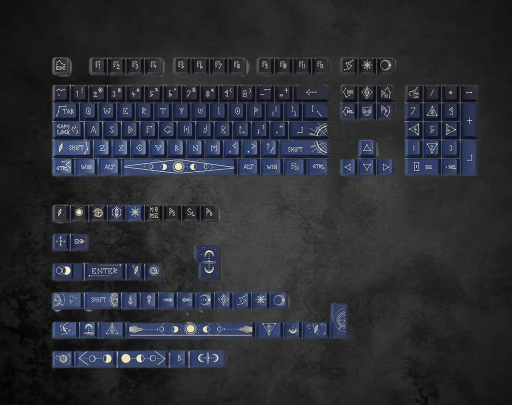 Daydreamer Star Spectrum Theme Keycap Set