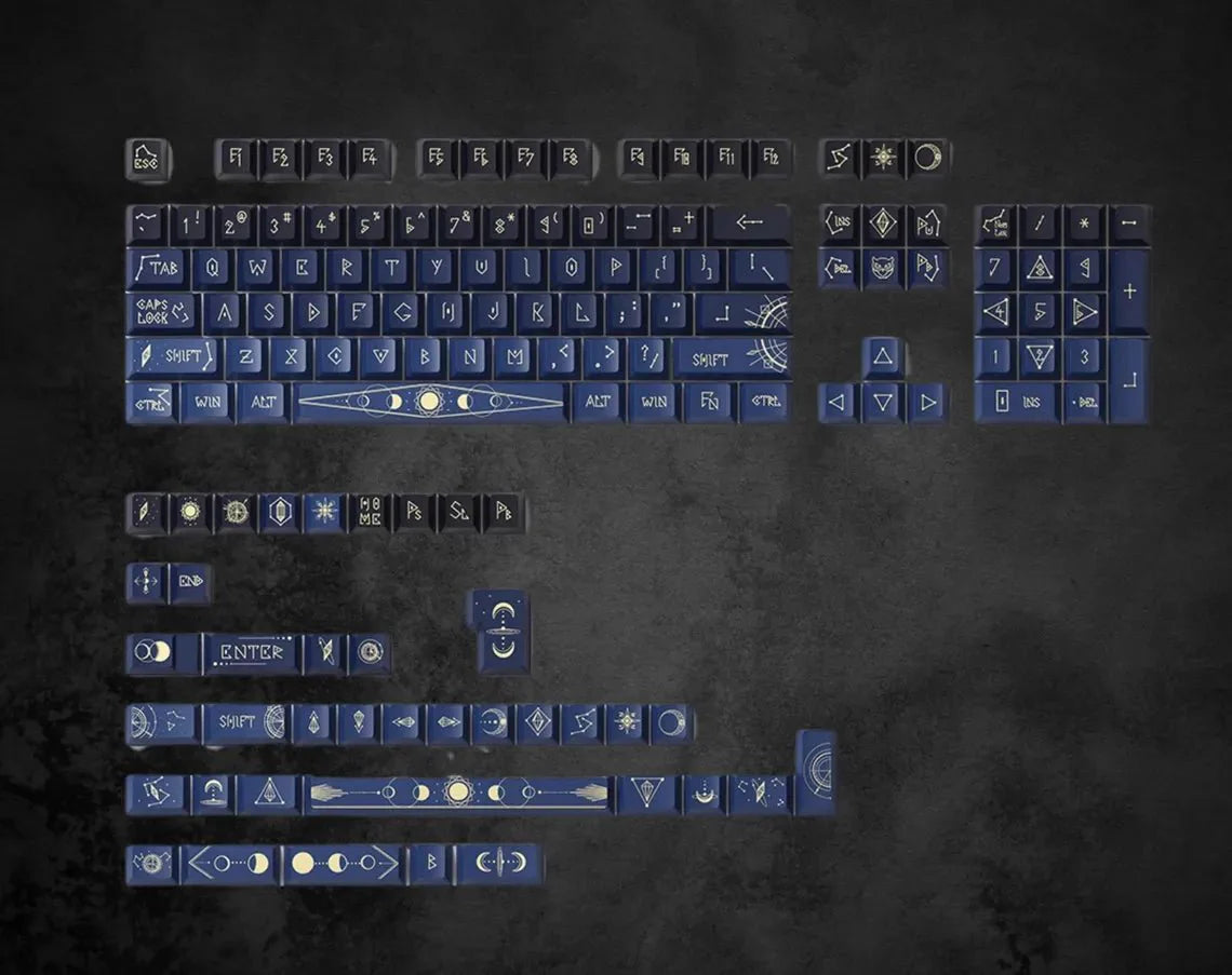 Daydreamer Star Spectrum Theme Keycap Set