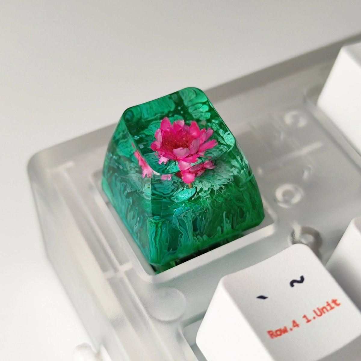 Eternal Flower Theme Artisan Resin Keycap