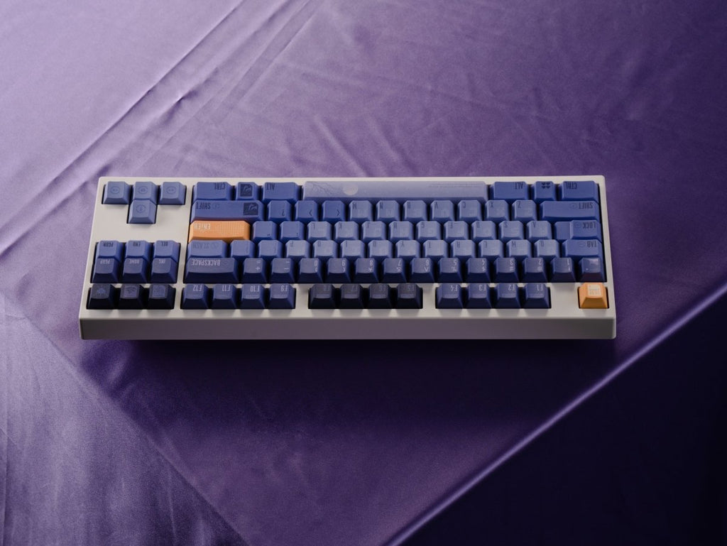 Flamboyant Bleu [Jacaranda] - Themed Keycap Set