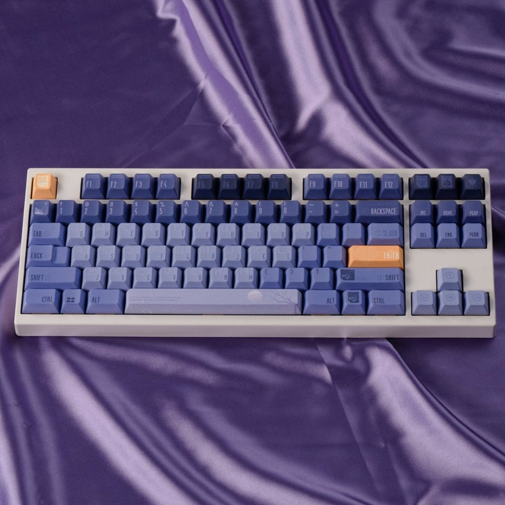 Flamboyant Bleu [Jacaranda] - Themed Keycap Set