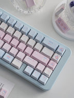 Floral Love Sky - Themed Cute Artisan Keycap Set