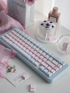 Floral Love Sky - Themed Cute Artisan Keycap Set