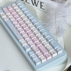 Floral Love Sky - Themed Cute Artisan Keycap Set