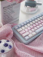 Floral Love Sky - Themed Cute Artisan Keycap Set
