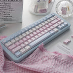 Floral Love Sky - Themed Cute Artisan Keycap Set