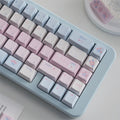 Floral Love Sky - Themed Cute Artisan Keycap Set
