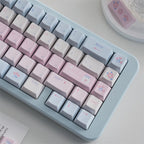 Floral Love Sky - Themed Cute Artisan Keycap Set