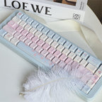 Floral Love Sky - Themed Cute Artisan Keycap Set