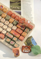 Fox Forest Friends Theme Keycap Set