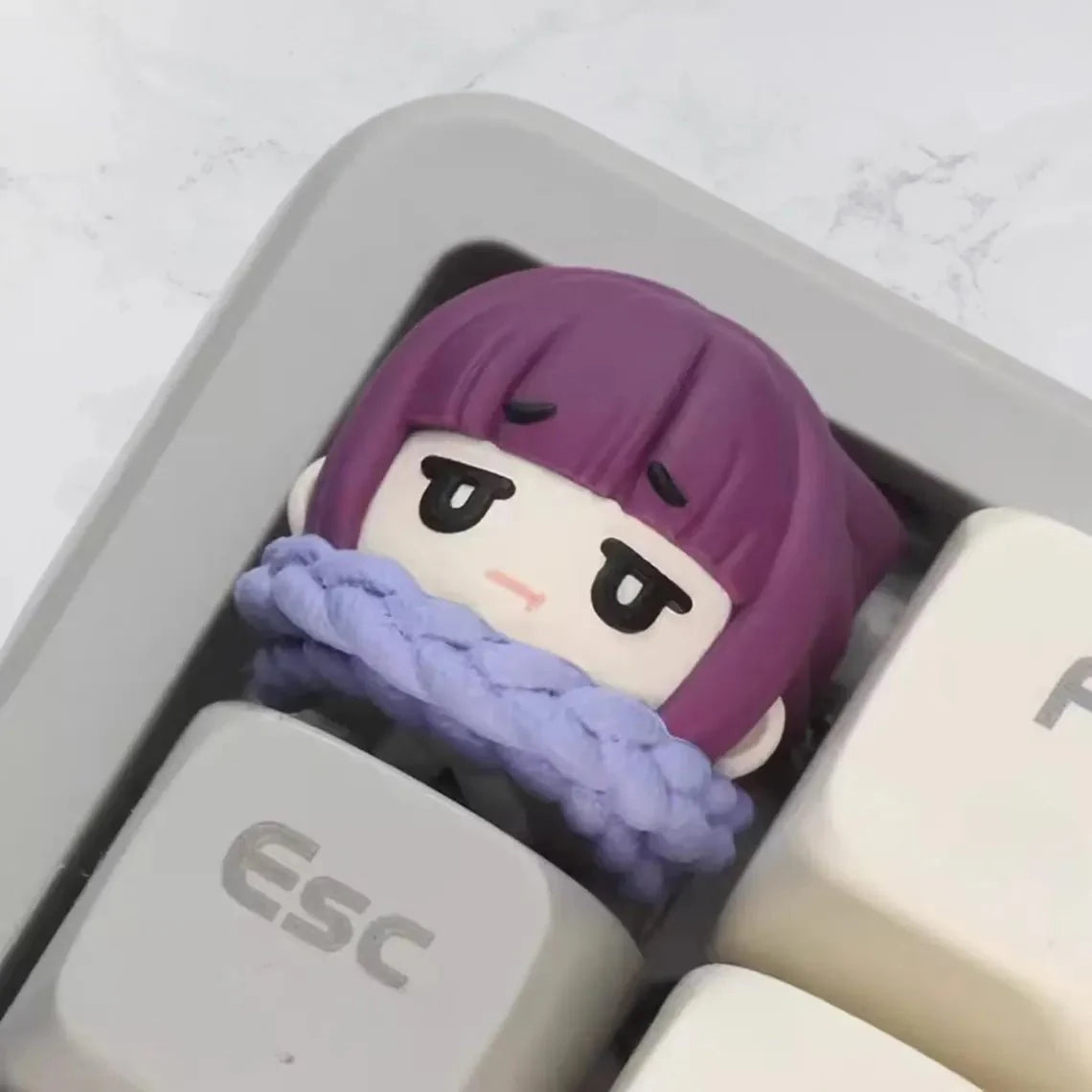 Frieren Beyond Journey's End Theme Artisan Resin Keycap