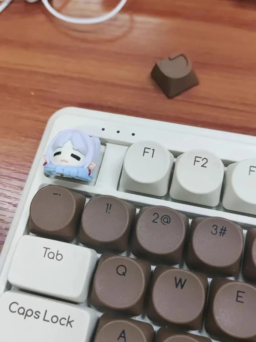 Frieren Beyond Journey's End Theme Artisan Resin Keycap