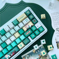 Green Aventurine Theme Anime Keycap Set