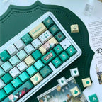 Green Aventurine Theme Anime Keycap Set