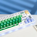 Green Cow Ranch Theme Artisan Keycap Set