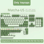 Green Matcha Theme PBT XDA Keycap Set