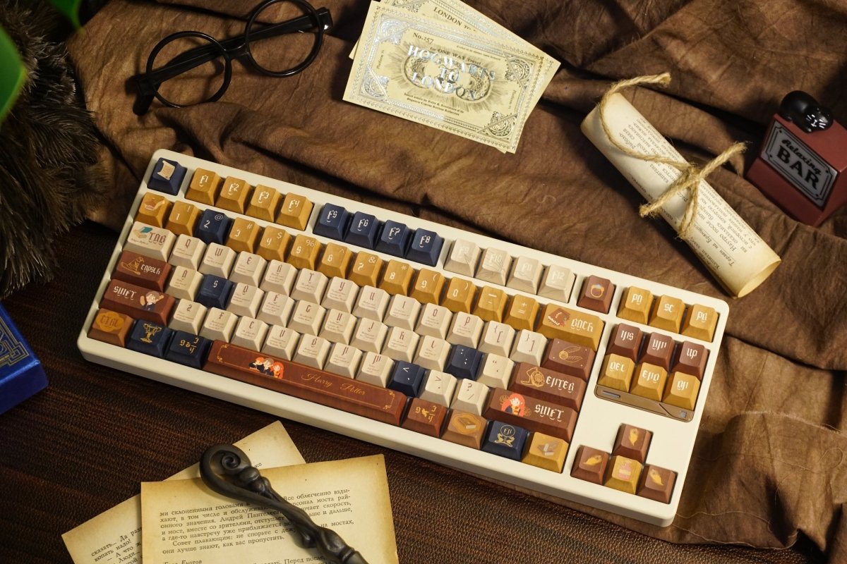 Harry Potter Hogwarts - Themed Artisan Keycap Set